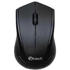 Ποντίκι C-Tech WLM-07, ασύρματο, 1200DPI, 3 κουμπιά, δέκτης USB nano, μαύρο