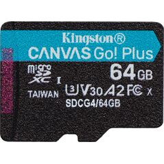 Κάρτα MicroSD Kingston Technology Canvas Go! Plus 64 GB UHS-I Κατηγορία 10
