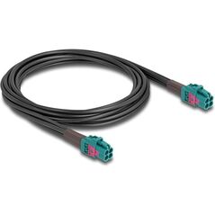 Wantec Wantec flates CAT6A FTP Καλώδιο Patch - 1,5 μ - Cat6a - F/UTP (FTP) - RJ- 45 - RJ- 45 - μαύρο (7090)