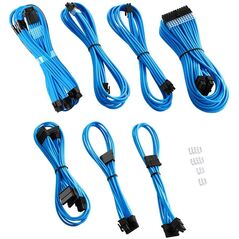 CableMod CableMod C-Series PRO ModMesh 12VHPWR Κιτ καλωδίων για Corsair RM, RMi, RMx (Black Label) - ανοιχτό μπλε