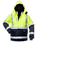 Ανδρικό μπουφάν CIRIUS JACKET CANVAS HI-VIS WJ-8946 YEL/BLU XL