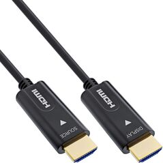 60er Bulk-Pack InLine® HDMI Καλώδιο, HDMI Υψηλής Ταχύτητας με Ethernet, St/St, 1m
