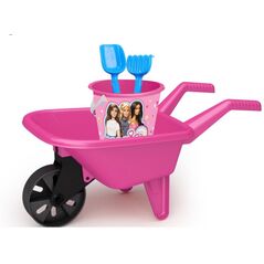 CARRIOLA wheelbarrow with Barbie bucket, 44896