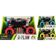 Mega Creative AUTO TEREN MET WYRZUTN P/B 19X12X12 MIX3 MC36/72