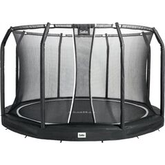 Trampolina ogrodowa Salta Trampolina ogrodowa Premium Ground Combo z siatką wewnętrzną 8FT 251cm (5851A)