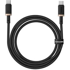 Καλώδιο Baseus Dura Τύπου C-Τύπου C 100W 1m μαύρο-χρυσό