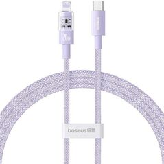 Καλώδιο Baseus Gem USB C-IP 20W 1m (μωβ)