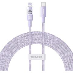 Καλώδιο Baseus Gem USB C-IP 20W 2m (μωβ)