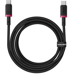 Καλώδιο BASEUS Dura Τύπος C-Τύπος C 100W 2m (κόκκινο-μαύρο)