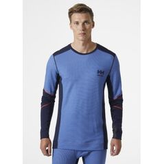 Helly Hansen Υποκάμισο HELLY HANSEN Lifa Merino Crewneck, ανοιχτό μπλε L