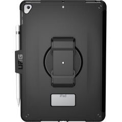 Etui na tablet Urban UAG Scout Hand Strap - obudowa ochronna z uchwytem na dłoń do iPad 10.2" 7&8G (czarna)