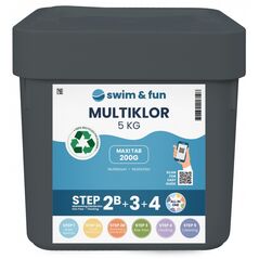 Swim & Fun Multiklor 200 gr.5 kg