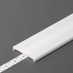 Κάλυμμα προφίλ LED VARIO30, κουμπωτό CLICK, λευκό, 2m, TOPMET