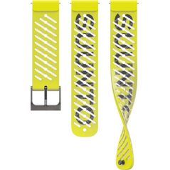 Suunto Pasek silikonowy Athletic 5 limonkowy S+M 22 mm (SS050963000)