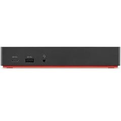 Lenovo 40AS0090IT σταθμός σύνδεσης Ενσύρματο USB 3.2 Gen 1 (3.1 Gen 1) Type-C Μαύρο