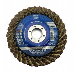 Δίσκος λείανσης τσόχας PFERD Curve PVL-R 125 A 100 G