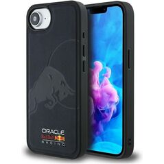 Θήκη Red Bull Meshed Debossed Bull MagSafe για iPhone 16e μπλε