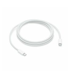 Apple Cable USB-C male - USB-C 240W White 2m (MU2G3ZM/A) (APPMU2G3ZM-A) έως 12 άτοκες Δόσεις
