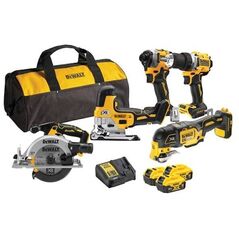 DEWALT.COMBO KIT 18V DCK502P3 5-EL. 3x5.0Ah