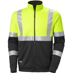 Helly Hansen Sweater HELLY HANSEN Addvis Zip Sweatshirt Class 1, yellow 3XL