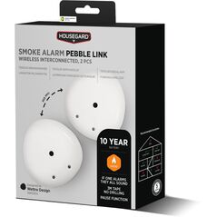 Housegard Housegard Συναγερμός καπνού Pebble Link Ασύρματη διασύνδεση, συσκευασία 2 14055162 7320896011458
