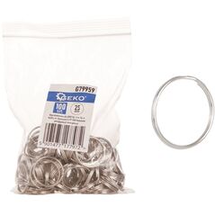 Κρίκος – μπρελόκ για κλειδιά 25mm – 100τμχ (50)