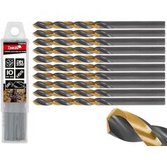 Τρυπάνι μαύρο-χρυσό για μέταλλο HSS 4.10mm (10/100/1000)