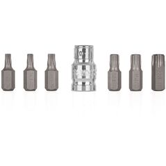 7 τεμ. σετ άκρων κατσαβιδιού TORX T25-T55 (10/100)