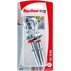 Άγκιστρο Fischer με γάντζο σε σχήμα O FSL 10 OH 2 τεμ.