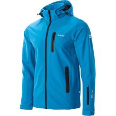 Męska kurtka przejściowa softshell membrana 10000mm Nikos II niebieska rozmiar XXL