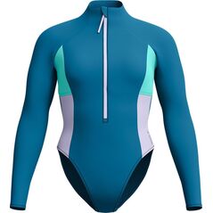 Damski Strój Kąpielowy L/s Clrblck Zip 1 Pc  rozmiar L
