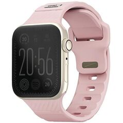 UNIQ pasek Stride Apple Watch Series1/2/3/4/5/6/7/8/9/SE/SE2 38/40/41mm FKM Rubber Strap różowy/pale pink