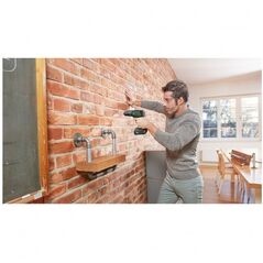 bosch powertools Bosch cordless combi drill UniversalImpact 18V + SystemBox (green/Kolor: CZARNY, Li-ion battery 1.5Ah + 2.5Ah, case + 210-piece accessories, POWER FOR ALL ALLIANCE)