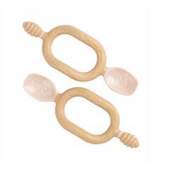 BIBADO spoon-teether, FAWN TWO PACK, BIB217