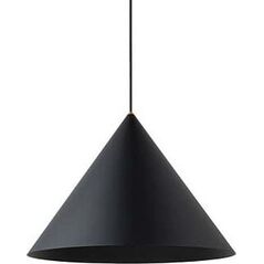 Lampa wisząca Nowodvorski Salonowa lampa wisząca Zenith 8001 stożkowy zwis nad wyspę czarny
