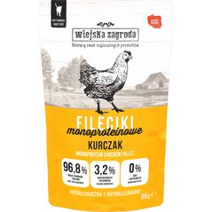Karma mokra dla kota Fileciki Kurczak (dorosły) 85g