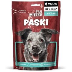 Przysmak dla psa Paski Kaczka (dorosły) 100g