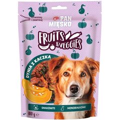 Przysmak dla psa Fruits & Veggies Dynia z kaczką (dorosły) 100g