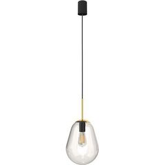 Lampa wisząca Nowodvorski Lampa sufitowa transparentna do wysokich pokojów Nowodvorski PEAR S długa 8673