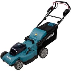 Χλοοκοπτική μηχανή μπαταρίας MAKITA MAKITA cordless lawnmower DLM481Z, 36Volt (2x18Volt) (μπλε/μαύρο, χωρίς μπαταρία και φορτιστή, με κίνηση τροχών)