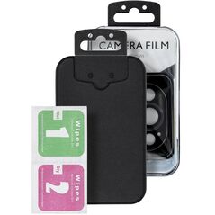 Προστατευτικό κάμερας PROTECTOR 9H + εφαρμογέα για XIAOMI NOTE 14 4G μαύρο