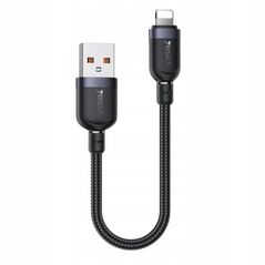 Καλώδιο yesido CA131L 12W USB-iP 0.3m 2.4A ΜΑΥΡΟ