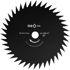 FLO ΔΙΣΚΟΣ ΛΟΞΑ ΔΟΝΤΙΑ ΓΙΑ ΘΕΡΙΣΤΙΚΟ 250/25,4mm