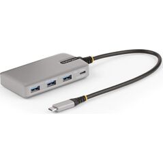 HUB USB StarTech StarTech HB31C3A1CDPPD3 huby i koncentratory USB 3.2 Gen 2 (3.1 Gen 2) Type-C 10000 Mbit/s Srebrny