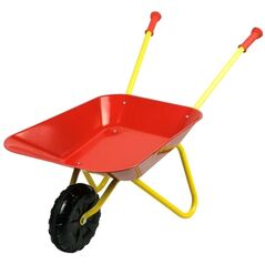 Bburago HAPPY SUMMER - Metal Wheel Barrow (302100) /Outdoor Toys /Red