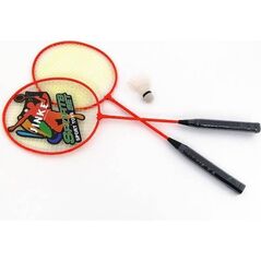 Adar Badminton metalowy w pokrowcu 493087 ADAR