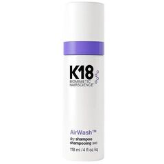 K18 Airwash Dry Shampoo Non-Aerosol Ισορροπεί το τριχωτό της κεφαλής & Ελέγχει την υπερβολική λιπαρότητα