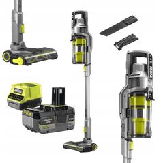 Σκούπα - ηλεκτρική σκούπα RYOBI RSVS18BL-1C40G, με μπαταρία 4.0 Ah
