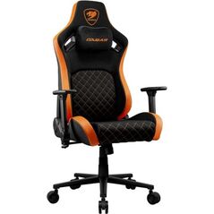 COUGAR Καρέκλα Gaming Defensor F, Μαύρο Πορτοκαλί