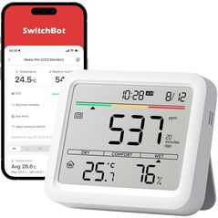 SwitchBot Meter Pro CO2 - Μετρητής Έξυπνος Μετεωρολογικός Σταθμός